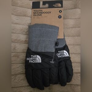 The North Face Black and Gray Moondoggy Gloves